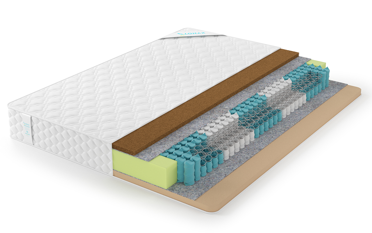 фото: Матрас Lonax Ассорти Memory Cocos TFK 5 зон